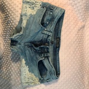 Shyanne blue Jean shorts